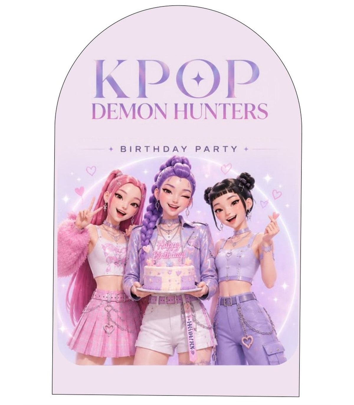 K-Pop Demon Hunters scene tray