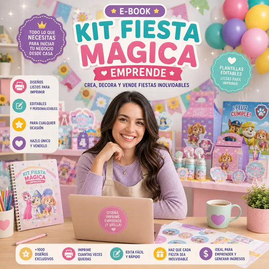Kit de fiesta magica - emprende