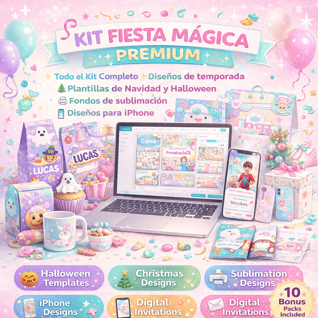KIT DE FÊTE MAGIQUE PREMIUM