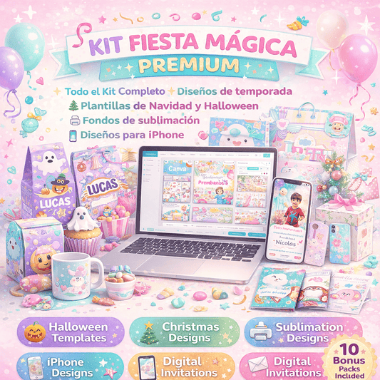 KIT FIESTA MÁGICA PREMIUN