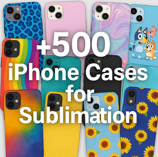 +500 Iphone Cases for sublimation