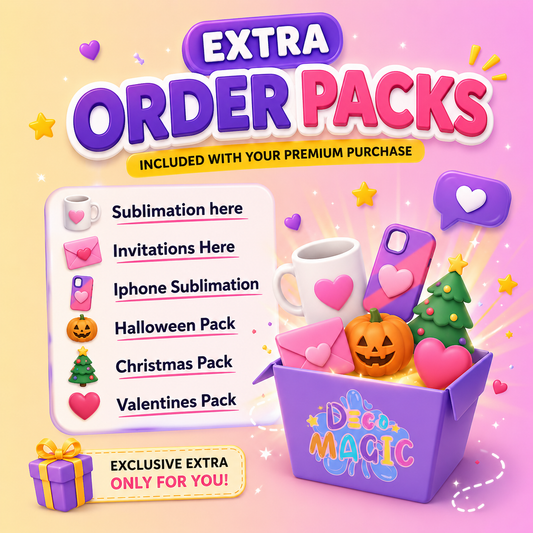 Extras Premiun Templates: Halloween, Christmas, Valentines and more